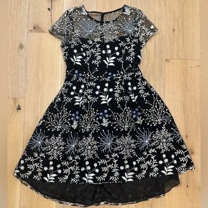 Adrianna Papell floral lace dress